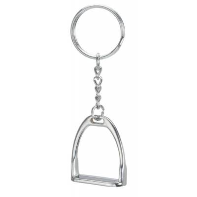 Western Stirrup Keychain Silver Zinc Alloy Equestrian Style Stirrup Key Ring Western Stirrup Keychain Silver Zinc Alloy Equestrian Style Stirrup Key Ring